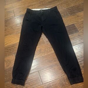 Levi's Men's Cargo black joggers.